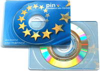 Business card CD-R Photo of business card CD-R