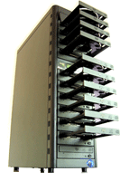 CD/DVD duplicator Photo of CD/DVD duplicator